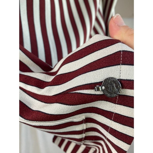 Scotch & Soda Maison Scotch So Cabana Striped Pajama Blazer Size 1 - Picture 8 of 12